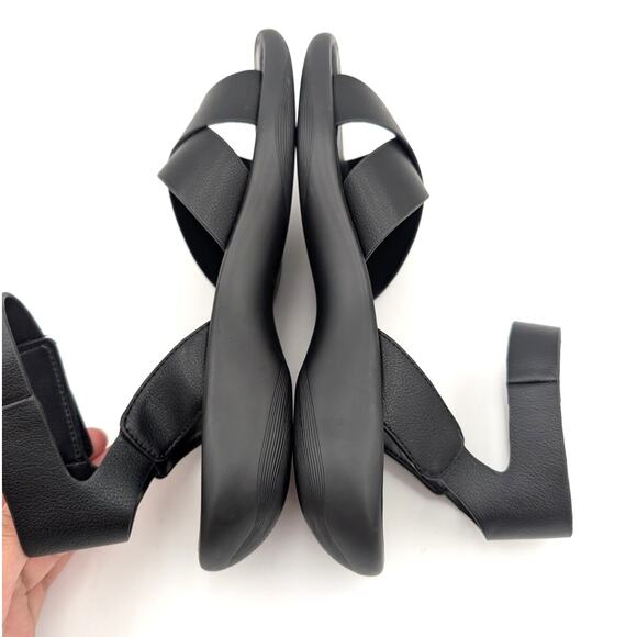 Naturalizer Genn Climb Sandal Women's Ankle Strap Black Size US8M EU38.5 - Picture 4 of 10